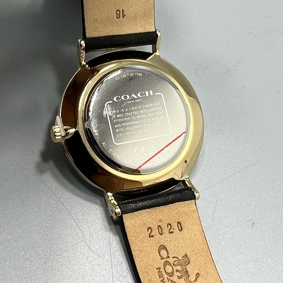 Coach CA.120.7.34.1709 Black Dial Ladies Quartz Watch - Picture 4 of 7